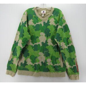 Kidrobot Sweatshirt Large Pullover Abstract Camo Streetwear Cotton *